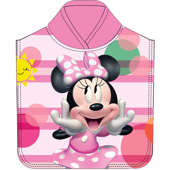 PONCHO DE ALGODÓN MINNIE MOUSE "ME TIME" image 0