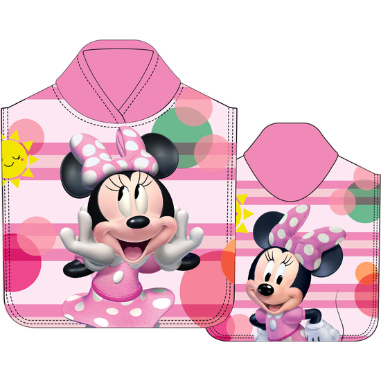 PONCHO DE ALGODÓN MINNIE MOUSE "ME TIME" image 1