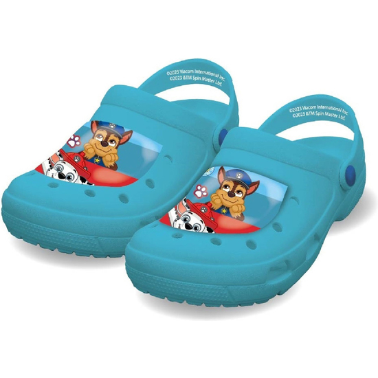 ZUECOS DE GOMA AZUL CLARO PAW PATROL "FUNDAY" image 0