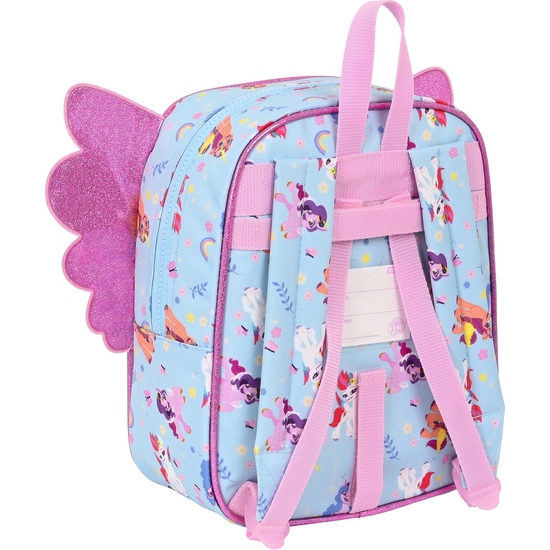 MOCHILA GUARDERIA ADAPT.CARRO MY LITTLE PONY "WILD & FREE" image 1