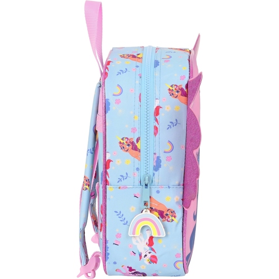 MOCHILA GUARDERIA ADAPT.CARRO MY LITTLE PONY "WILD & FREE" image 2