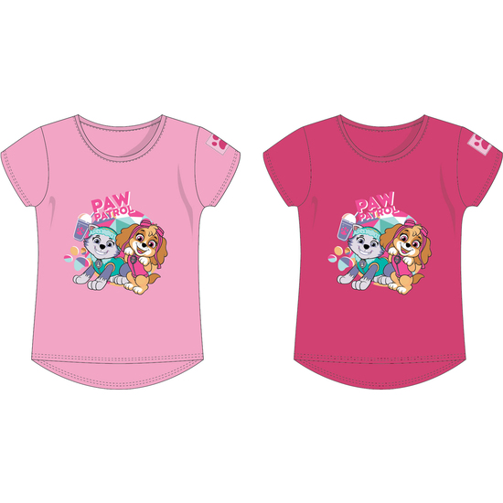 CAMISETAS SURT. 2 DISEÑOS 3-8 AÑOS PAW PATROL "FUNDAY" image 0