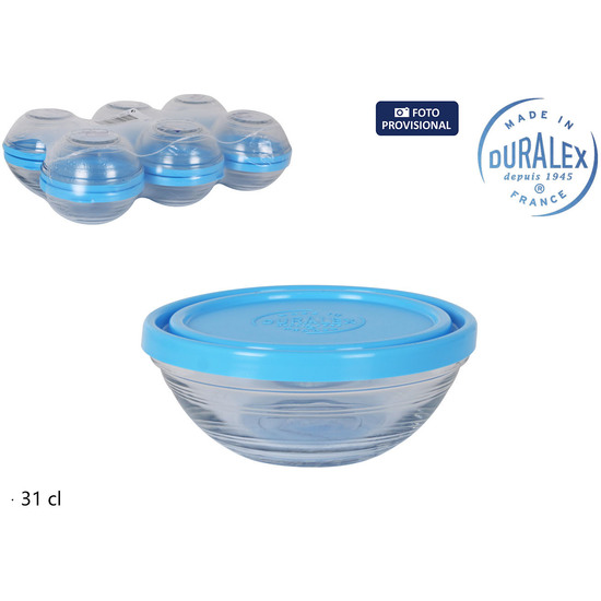 STACKABLE BOWL Ш12X5CM LYS W/LID ROUND image 0