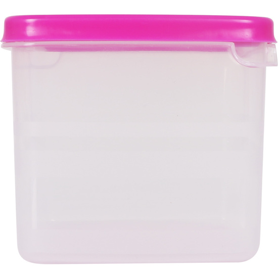 SQUARE LUNCH BOX 0.75L COLORS image 1