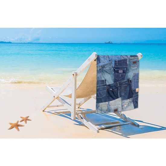 TOALLA PLAYA ESTAMPADA PATCHWORK PATCHWORK UNICO image 0