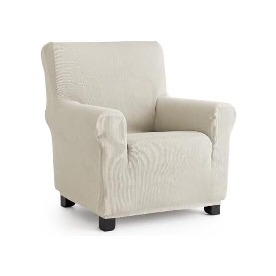 FUNDA DE SOFÁ ELÁSTICA INCA (SOFÁ 1 PLAZA, MARFIL) image 0