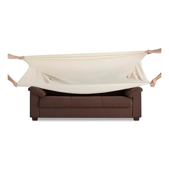 FUNDA DE SOFÁ ELÁSTICA INCA (SOFÁ 2 PLAZAS, GRIS CLARO) image 4