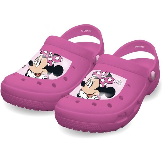 ZUECOS DE GOMA ROSA MINNIE MOUSE "ME TIME" image 0