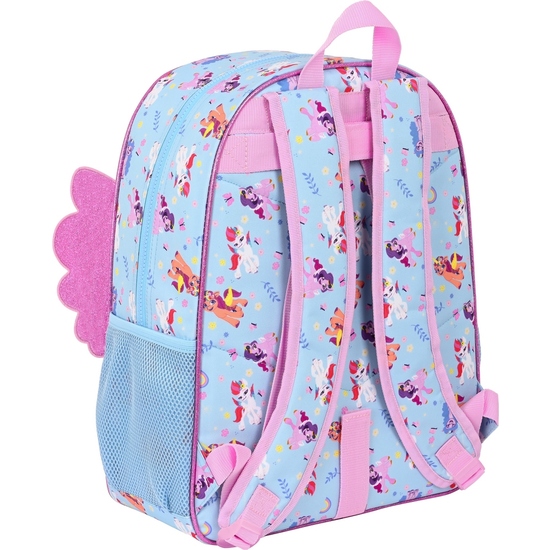 MOCHILA DE 33 CM ADAPT.CARRO MY LITTLE PONY "WILD & FREE" image 1
