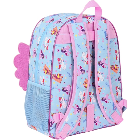 MOCHILA DE 33 CM ADAPT.CARRO MY LITTLE PONY "WILD & FREE" image 1