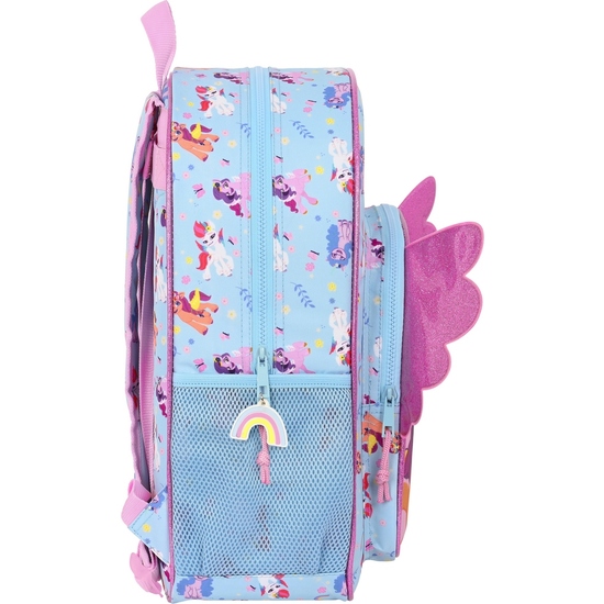 MOCHILA DE 33 CM ADAPT.CARRO MY LITTLE PONY "WILD & FREE" image 2