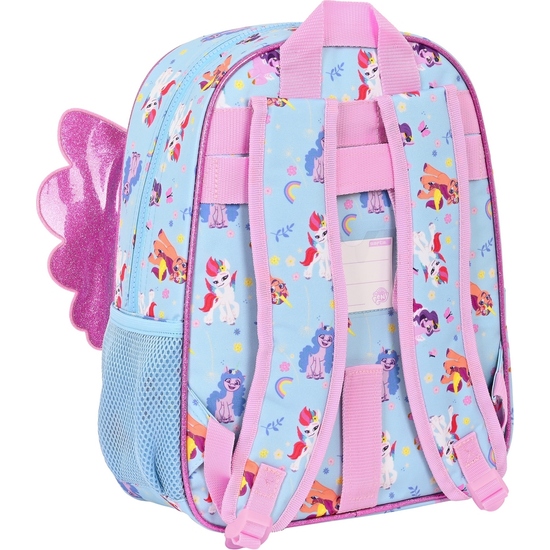 MOCHILA INFANTIL ADAPT.CARRO MY LITTLE PONY "WILD & FREE" image 1