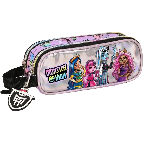 PORTATODO DOBLE MONSTER HIGH "BEST BOOS" image 0