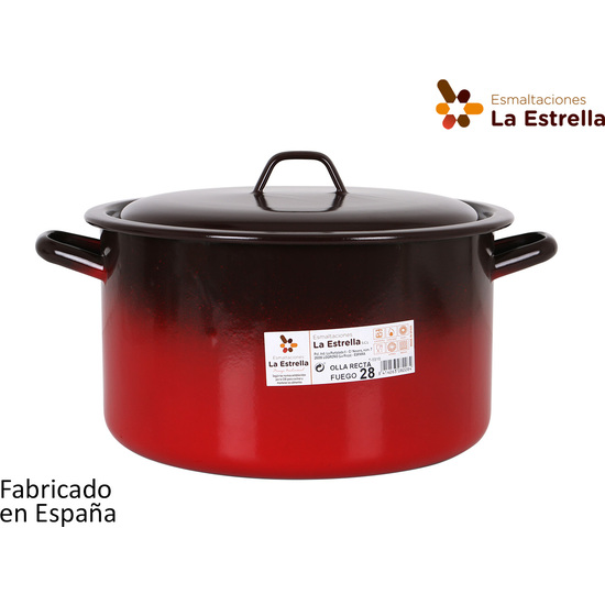 STRAIGHTPOT W/LID 28CM -9,7L  image 0