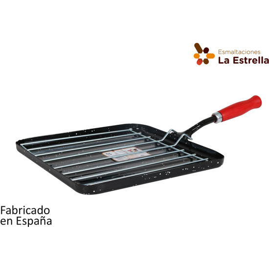 SQUARE GRILLING PAN+GRILL 23CM  image 0