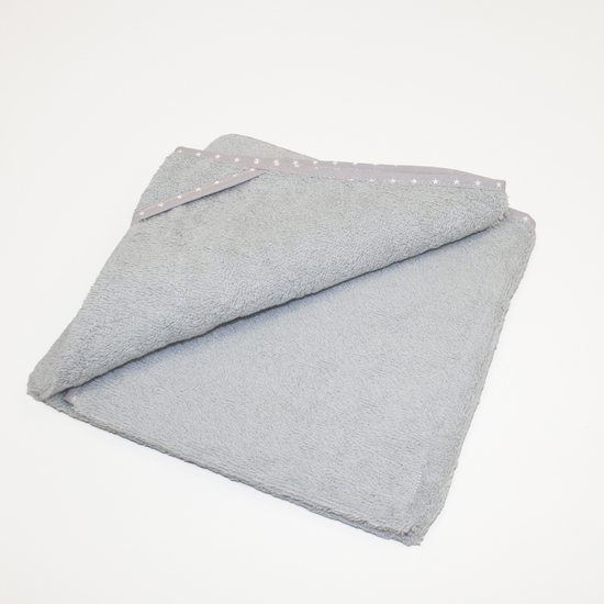 CAPA DE BAÑO PARA "BORDAR" 100% ALGODÓN (1 PIEZA) 80X80 CM. PLATA image 2