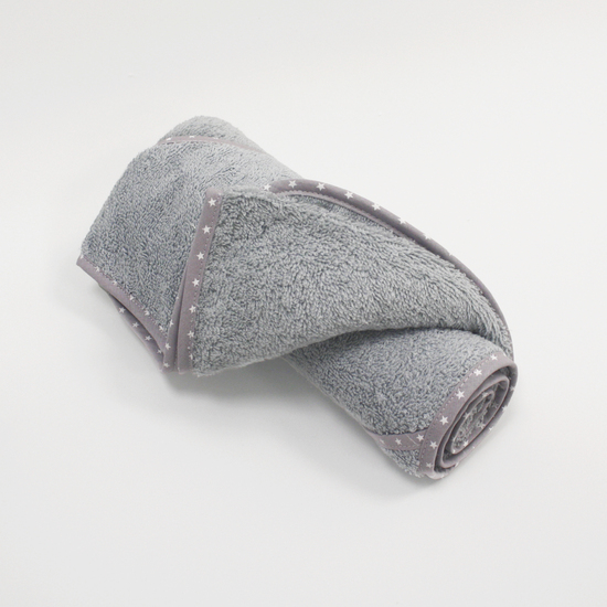 CAPA DE BAÑO PARA "BORDAR" 100% ALGODÓN (1 PIEZA) 80X80 CM. PLATA image 4