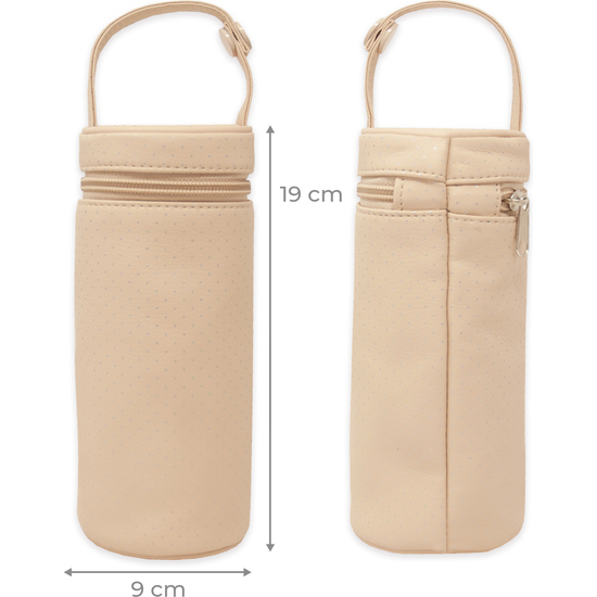 PORTABIBERONES ESTAMPADO POLIPIEL 100% PVC (1 PIEZA) NATURAL image 3