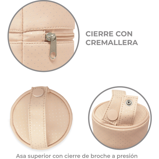 PORTABIBERONES ESTAMPADO POLIPIEL 100% PVC (1 PIEZA) NATURAL image 4