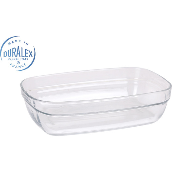 STACKABLE BOWL 380CC CLEAR RECT. image 0