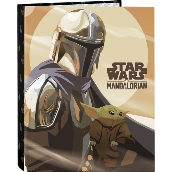 CARPETA FOLIO 4 ANI.MIXTAS THE MANDALORIAN "THIS IS THE WAY" image 0