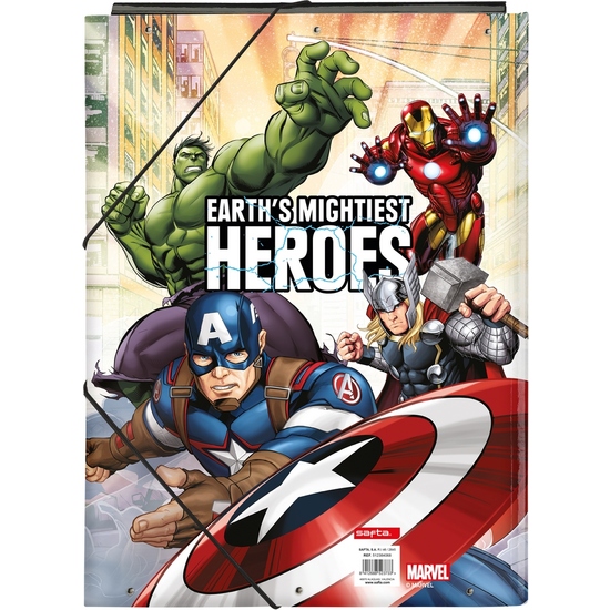 CARPETA FOLIO 3 SOLAPAS AVENGERS "FOREVER" image 1