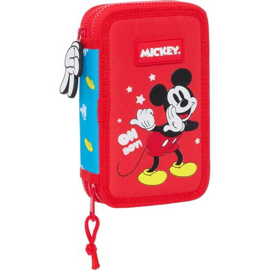 PLUMIER DOBLE PQÑO 28 PCS MICKEY MOUSE "FANTASTIC" image 0