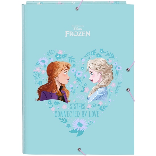 CARPETA FOLIO 3 SOLAPAS FROZEN II "HELLO SPRING" image 0