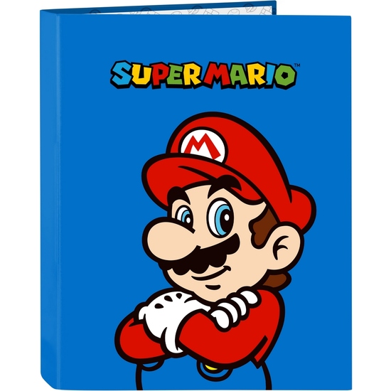 CARPETA FOLIO 4 ANI.MIXTAS SUPER MARIO "PLAY" image 0