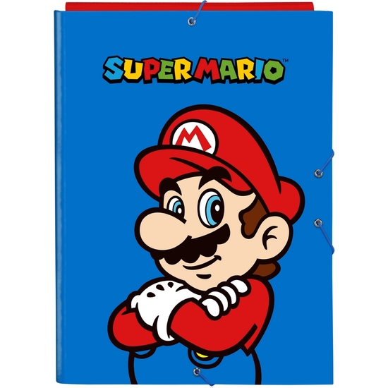 CARPETA FOLIO 3 SOLAPAS SUPER MARIO "PLAY" image 0