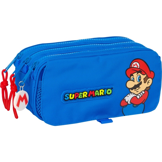 PORTATODO TRIPLE BIG SUPER MARIO "PLAY" image 0