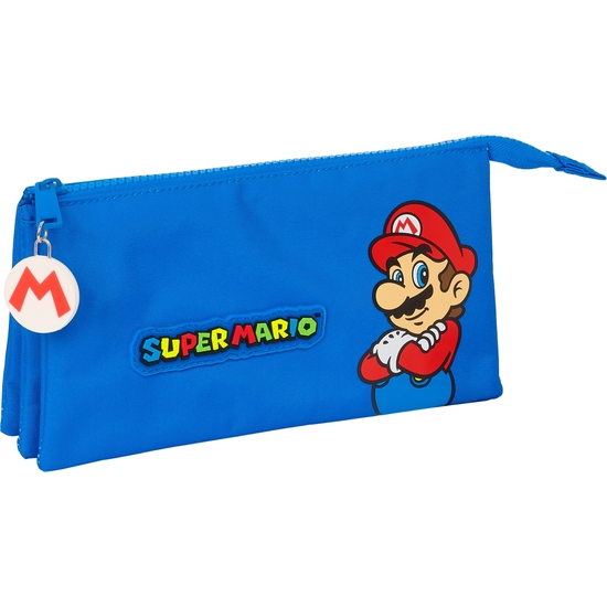 PORTATODO TRIPLE SUPER MARIO "PLAY" image 0