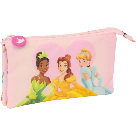 PORTATODO TRIPLE PRINCESAS DISNEY "SUMMER ADVENTURES" image 0