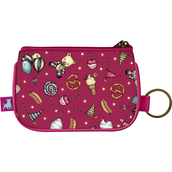 MONEDERO LLAVERO CON CREMALLERA GORJUSS™ FAIRGROUND "FIREWORKS" image 1