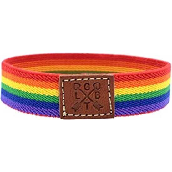 PULSERA CHICO GOMA LUJO ORGULLO image 0