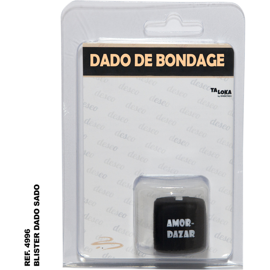 BLISTER DADO NEGRO SADO DE 3 MM X 3 MM image 0