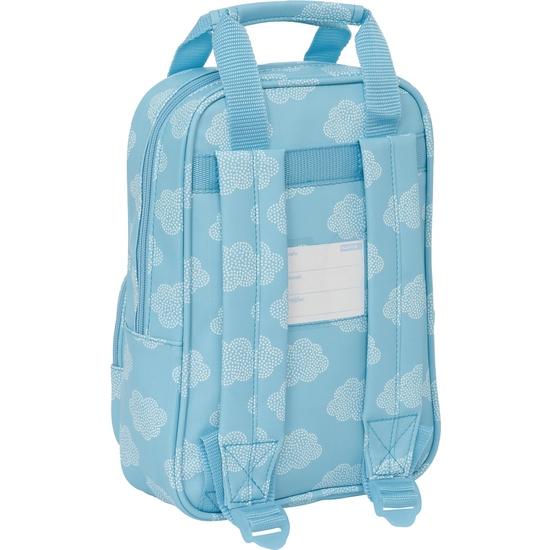 MOCHILA INFANTIL CON ASAS FACIL LIMPIEZA SAFTA PREESCOLAR "NUBE" image 1