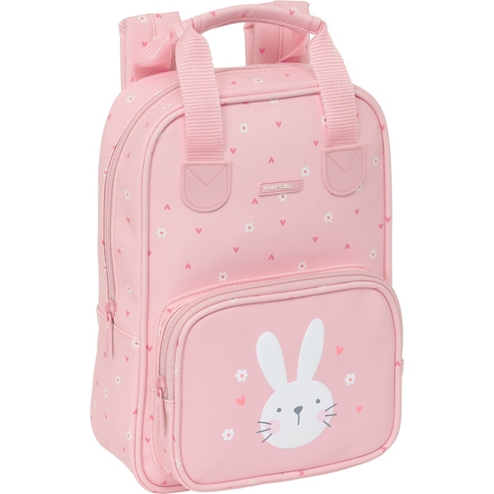 MOCHILA INFANTIL CON ASAS FACIL LIMPIEZA SAFTA PREESCOLAR "BUNNY" image 0