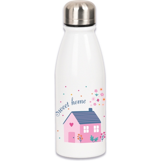 BOTELLA METALICA 500ML GLOWLAB KIDS "SWEET HOME" image 0