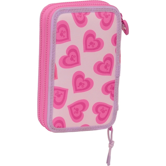 PLUMIER DOBLE PQÑO 28 PCS BARBIE "LOVE" image 1