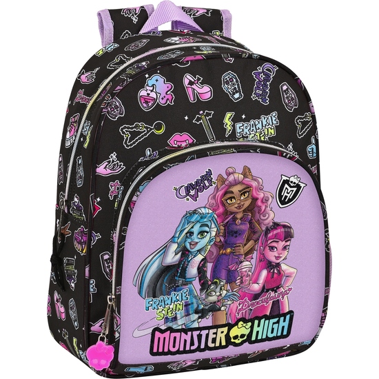 MOCHILA INFANTIL ADAPT.CARRO MONSTER HIGH "CREEP" image 0