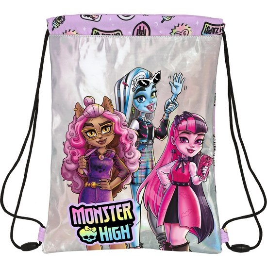 SACO PLANO JUNIOR MONSTER HIGH "BEST BOOS" image 0