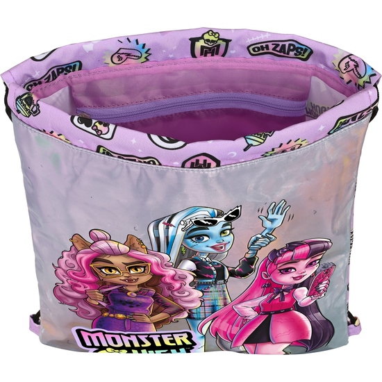 SACO PLANO JUNIOR MONSTER HIGH "BEST BOOS" image 4