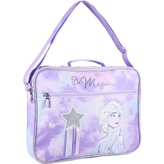 MOCHILA ESCOLAR CARTERONA FROZEN II ELSA LILAC image 0