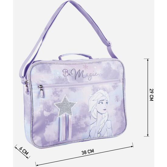 MOCHILA ESCOLAR CARTERONA FROZEN II ELSA LILAC image 3