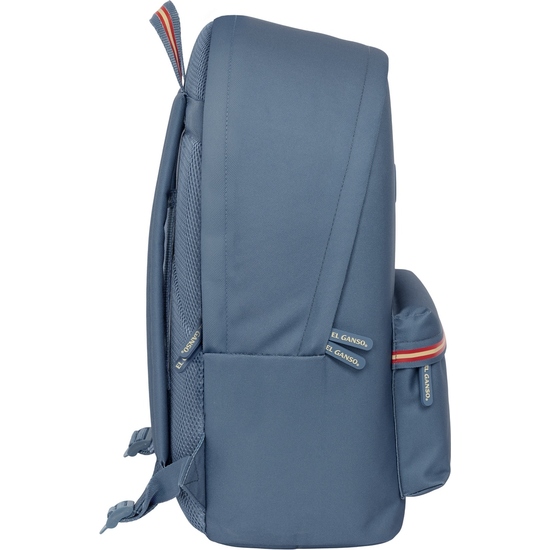 MOCHILA DOBLE PARA PORTATIL 15,6"+USB EL GANSO BASICS "AZUL" image 2