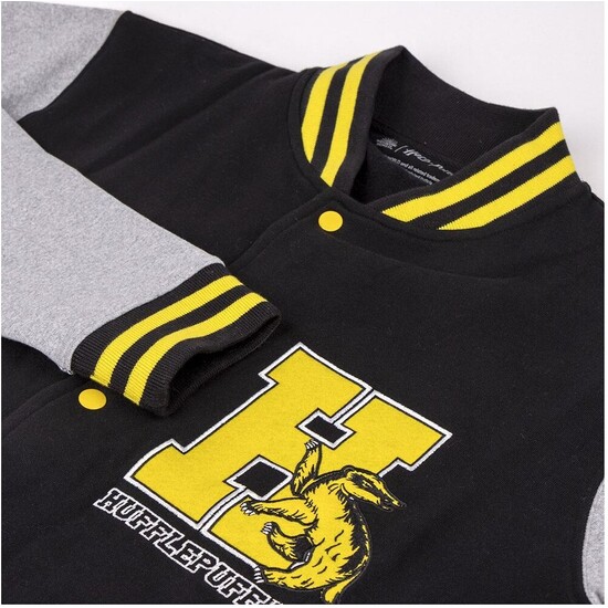 SUDADERA CON CREMALLERA COTTON BRUSHED HARRY POTTER HUFFLEPUFF image 1