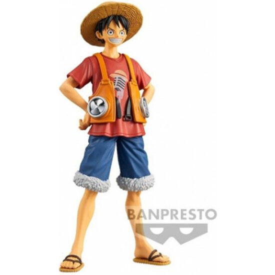 FIGURA LUFFY VOL.1 THE GRANDILE MEN ONE PIECE 16CM image 0