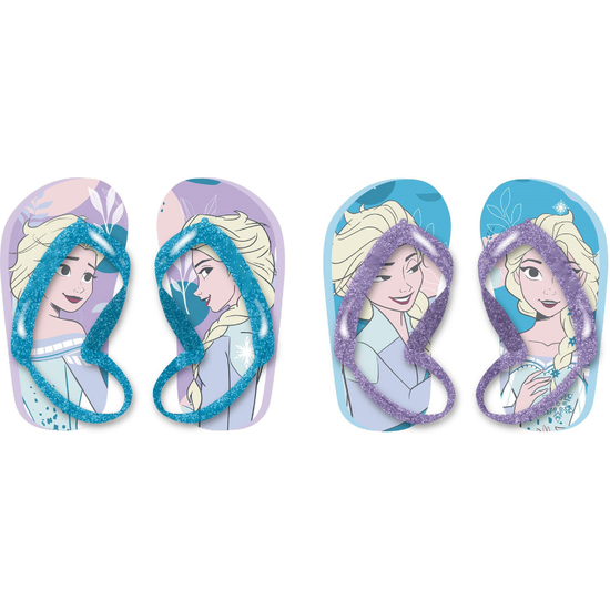 CHANCLAS DE VERANO BABY SURT.2 DISEÑOS FROZEN "BELIEVE" image 0