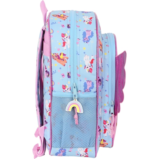 MOCHILA JUNIOR ADAPT.CARRO MY LITTLE PONY "WILD & FREE" image 2